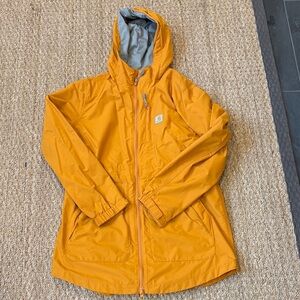 Carhartt Rain Defender Jacket with Orange Accent size S